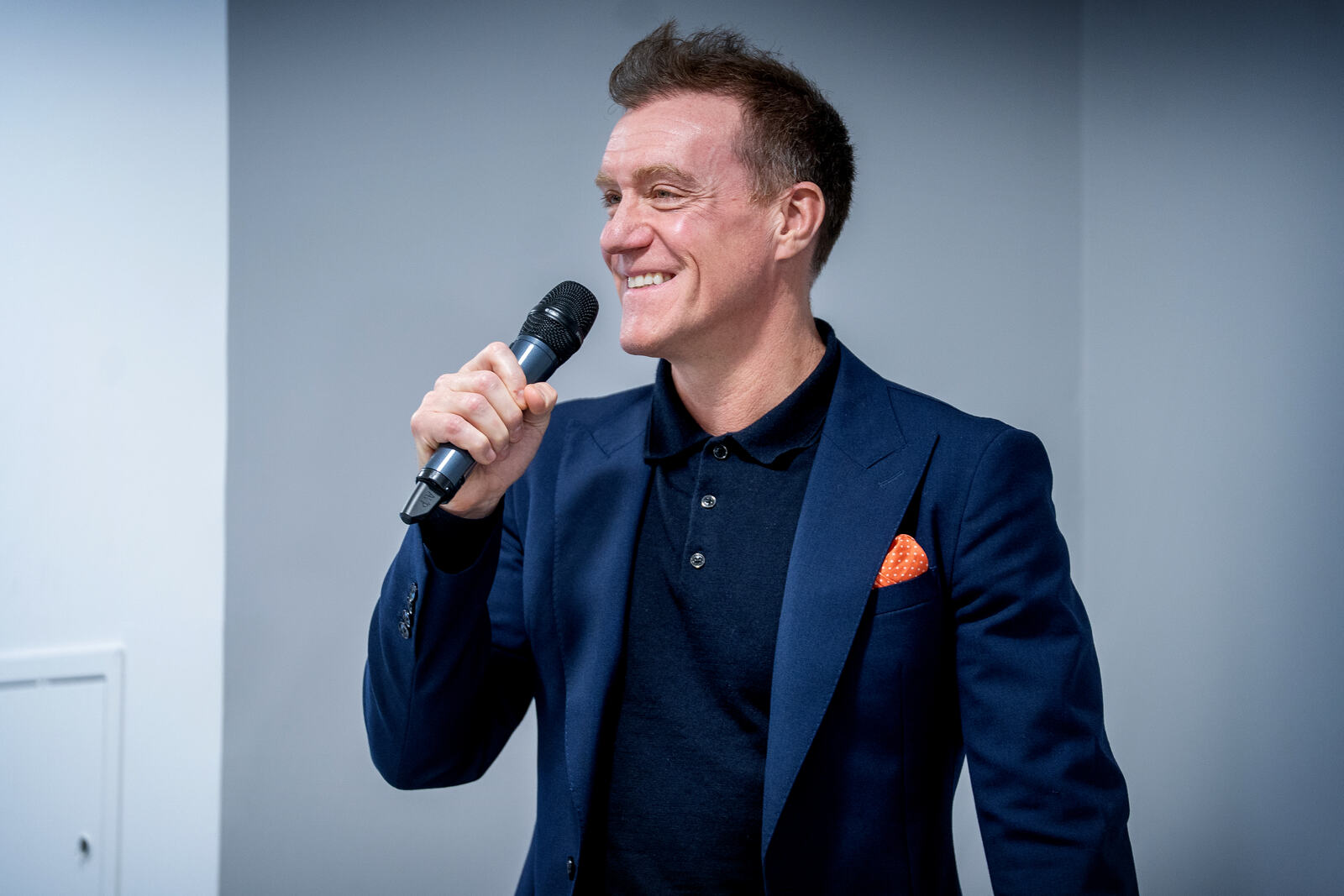 Andy Ramage speaking