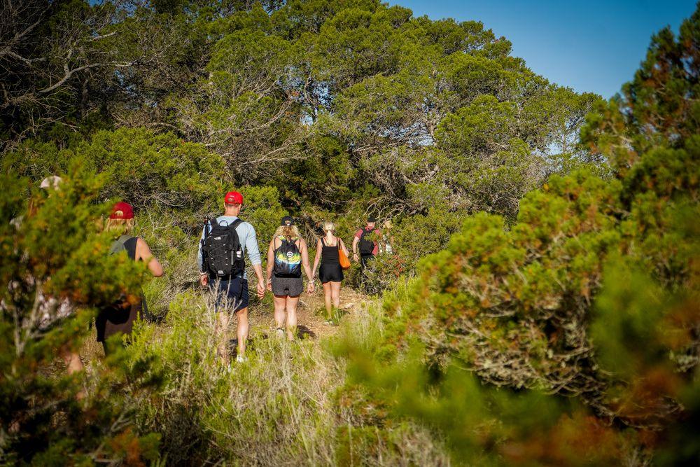 Walking the coastal path on a Reinvention Retreat